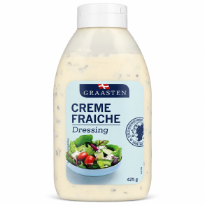 Creme fraiche dressing fra Graasten. 425g.