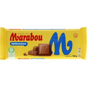 Marabou M�lkechokolade, 160 gram