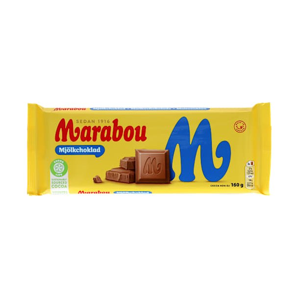 Marabou M�lkechokolade, 160 gram