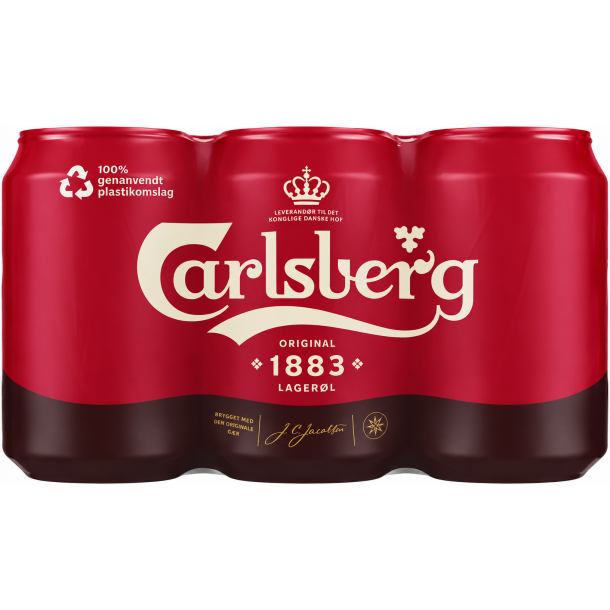 Carlsberg "1883". 6-pack.