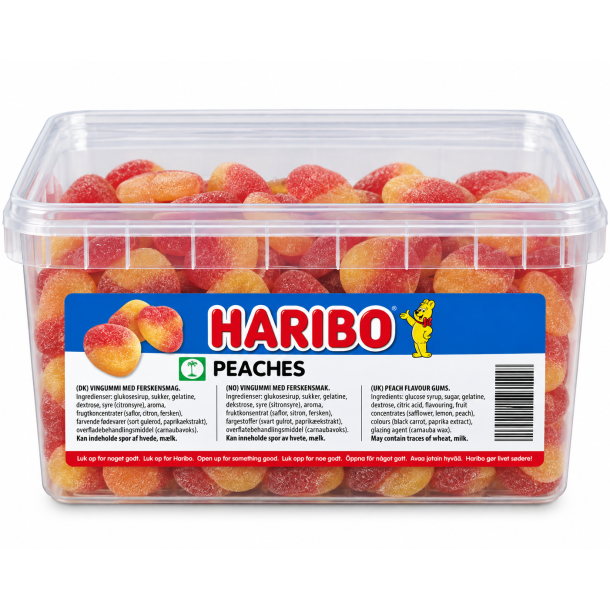 Haribo ferskner 3 kg