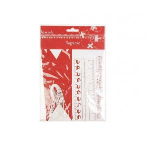 Lav selv flagranke, 6 flag