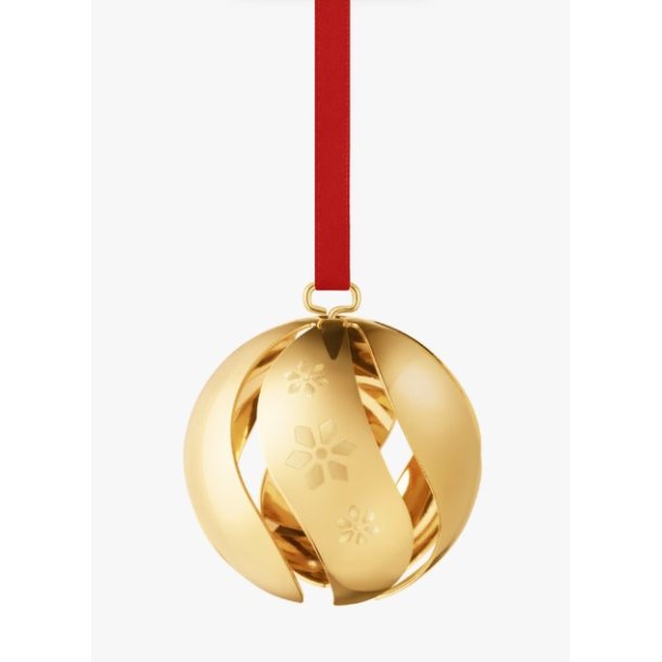 Georg Jensen Julekugle, guld 2024. 