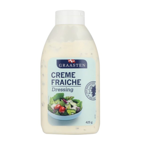 Creme fraiche dressing fra Graasten. 425g.