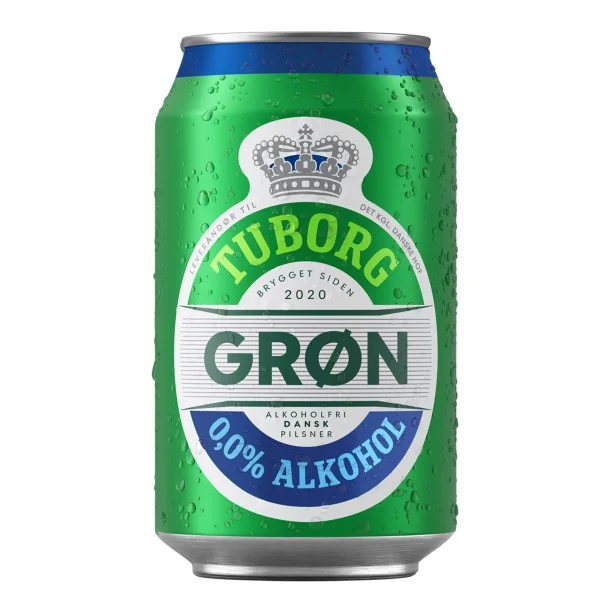 Tuborg Nul %, Alkoholfri �l. 6-pack