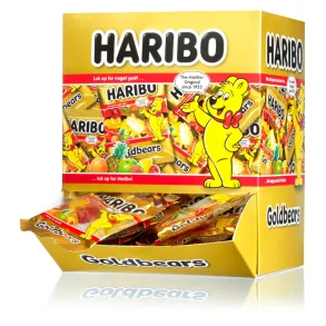 Haribo miniposer Guldbamser, 100 stk.