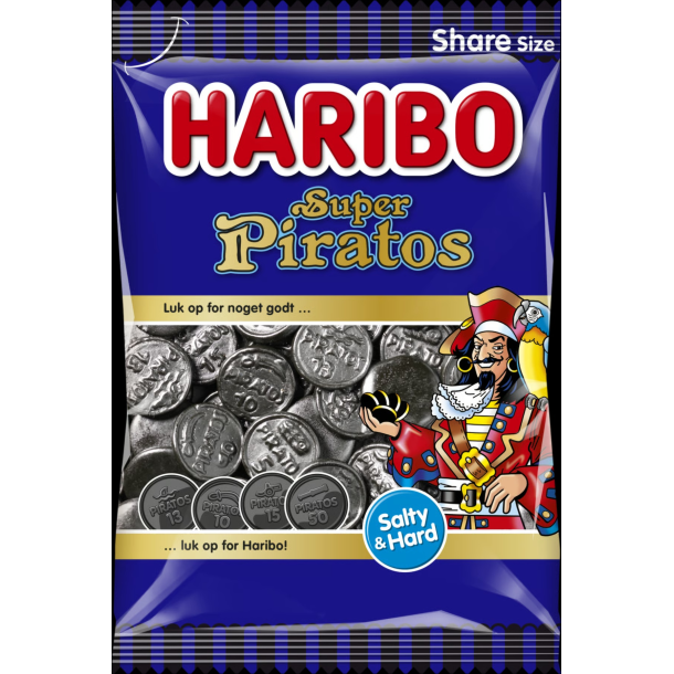 Haribo Super Piratos Big Bag 340g. 