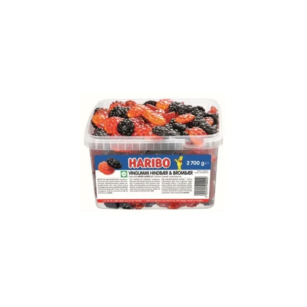 Haribo Hindb�rbromb�r 2,7kg