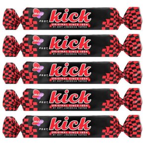 Malaco Kick bl�d lakrids, 5 stk.
