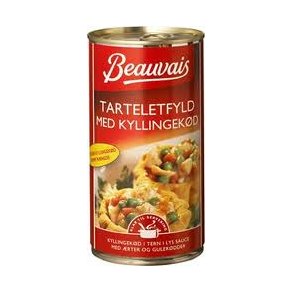 Tarteletfyld med kyllingekd