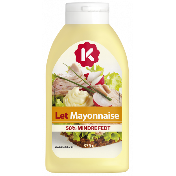 Mayonnaise Let fra K-salat, 375g