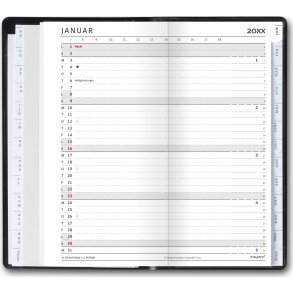 Mnedskalender, Mayland