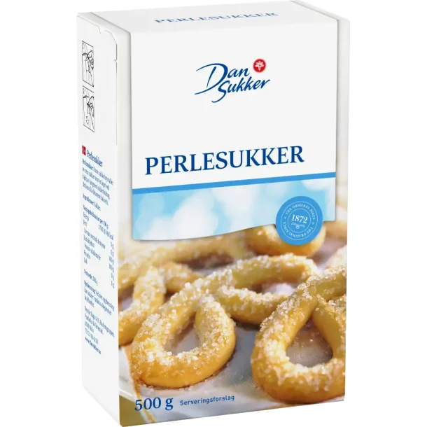 Perlesukker. 500g.