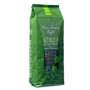 Peter Larsen kologiske Hele kaffebnner, 400 gram