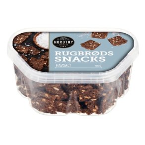 Rugbrdssnacks med salt 190g