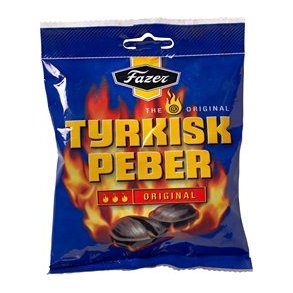 Fazer Tyrkisk Peber, 120 gram