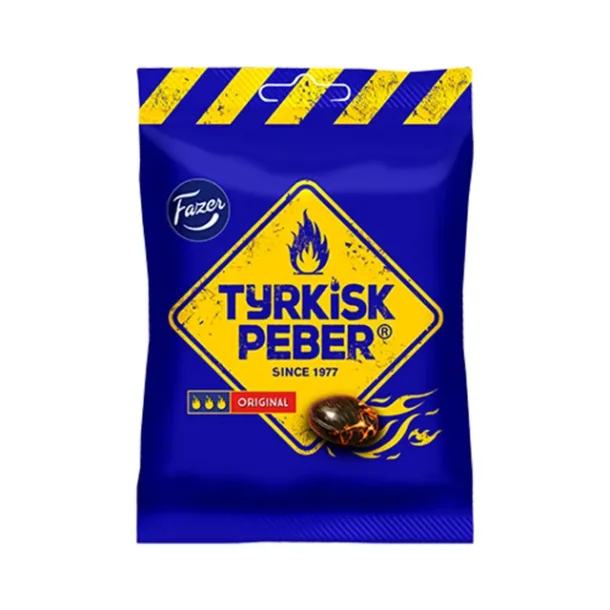 Fazer Tyrkisk Peber, 120 gram