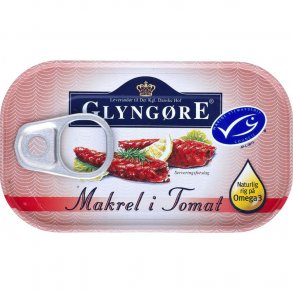 Fiskekonserves & glas